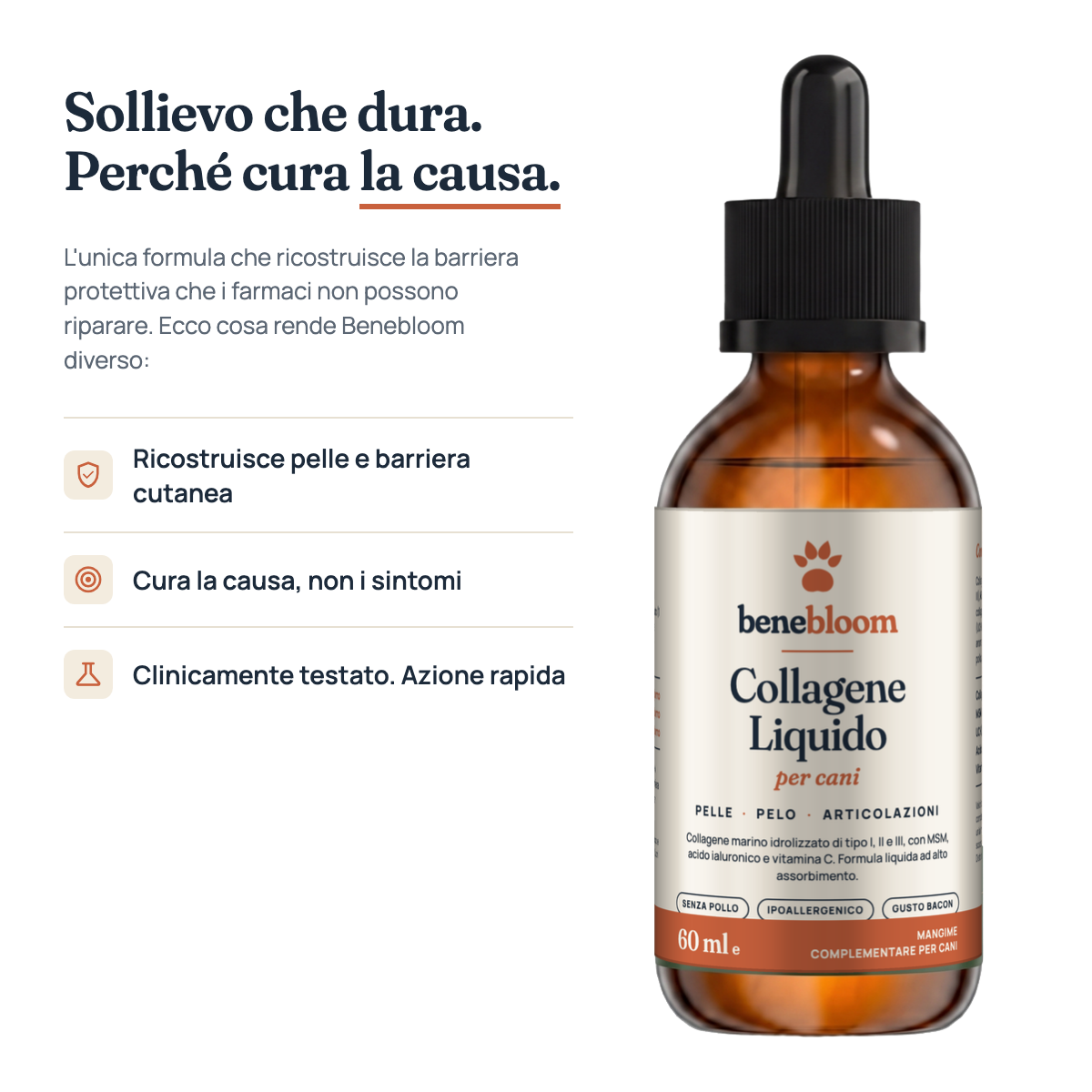 Sollievo che dura: cura la causa, non i sintomi